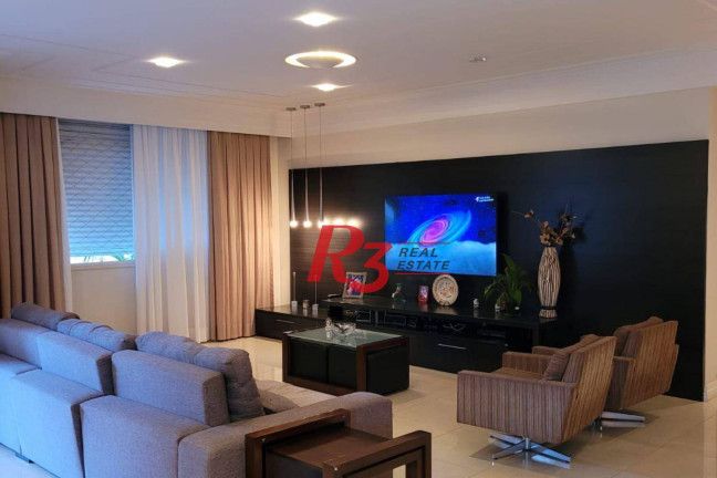 Imagem Apartamento com 4 Quartos à Venda, 429 m² em Gonzaga - Santos
