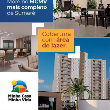 Imagem Apartamento com 2 Quartos à Venda, em Jardim Nova Veneza (nova Veneza) - Sumaré Imagem Apartamento com 2 Quartos à Venda, em Jardim Nova Veneza (nova Veneza) - Sumaré