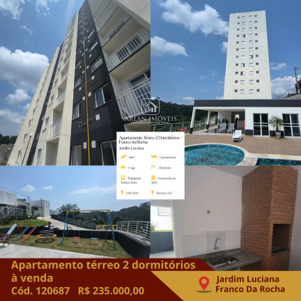 Imagem Apartamento com 2 Quartos à Venda, 46 m² em Jardim Luciana - Franco Da Rocha