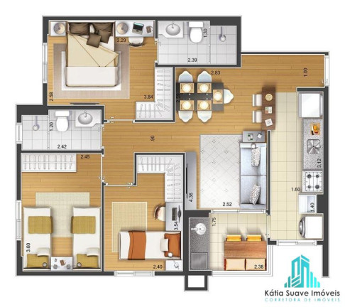 Imagem Apartamento com 2 Quartos à Venda, 60 m² em Santa Paula - São Caetano Do Sul Imagem Apartamento com 2 Quartos à Venda, 60 m² em Santa Paula - São Caetano Do Sul