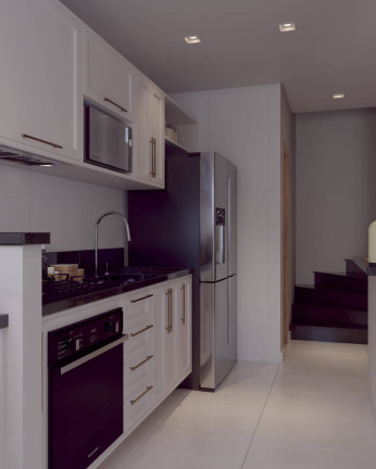 Imagem Casa de Condomínio com 2 Quartos à Venda, 52 m² em Sítio Do Campo - Praia Grande
