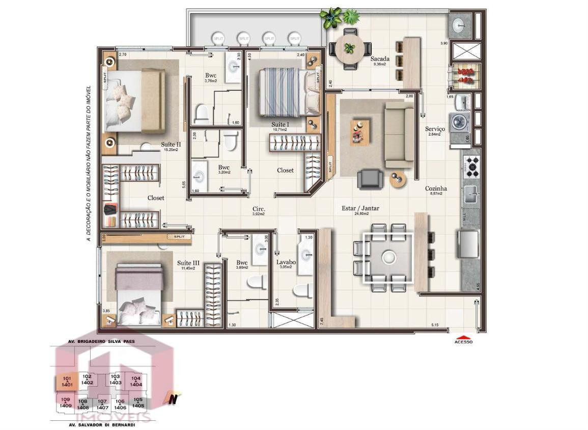 Imagem Imóvel com 2 Quartos à Venda, 