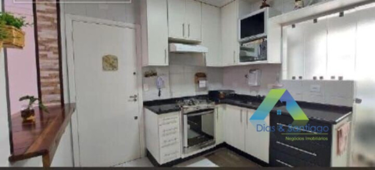 Apartamento com 3 Quartos à Venda, 93 m² em Jardim - Santo André