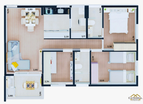 Imagem Apartamento com 3 Quartos à Venda, 68 m² em Recanto Quarto Centenário - Jundiaí Imagem Apartamento com 3 Quartos à Venda, 68 m² em Recanto Quarto Centenário - Jundiaí