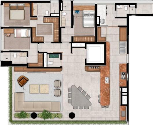 Imagem Cobertura com 4 Quartos à Venda, 384 m² em Moema - São Paulo