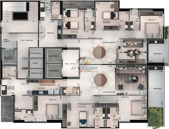 Imagem Apartamento com 3 Quartos à Venda, 117 m² em Miramar - João Pessoa