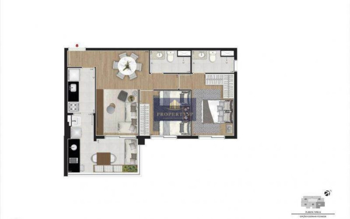 Imagem Apartamento com 2 Quartos à Venda, 65 m² em Sumaré - São Paulo