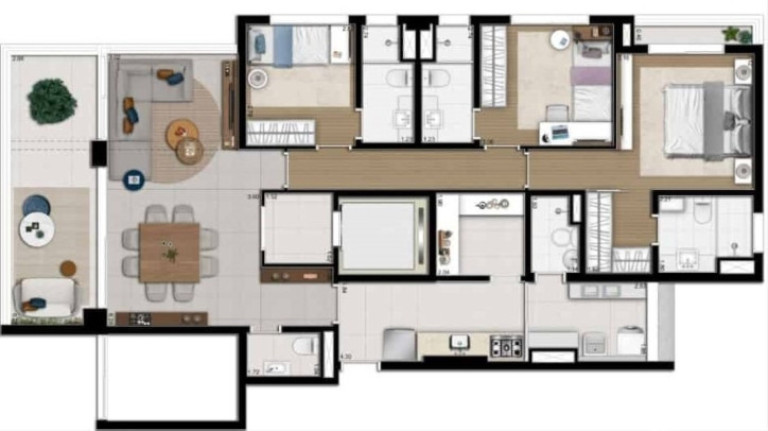 Imagem Apartamento com 2 Quartos à Venda, 127 m² em Jardim Paulista - São Paulo Imagem Apartamento com 2 Quartos à Venda, 127 m² em Jardim Paulista - São Paulo