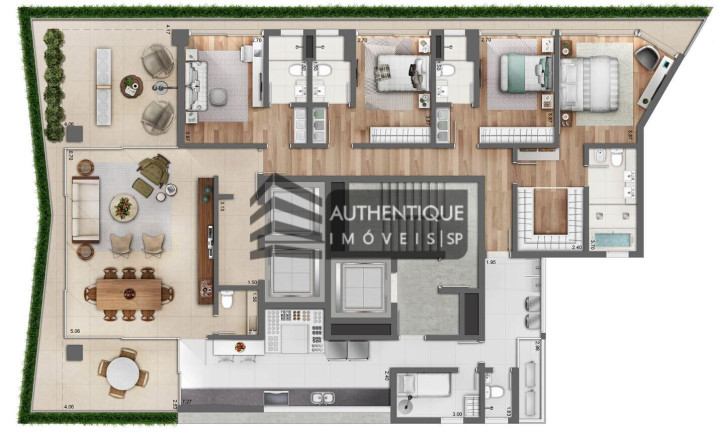 Imagem Apartamento com 4 Quartos à Venda, 269 m² em Itaim Bibi - São Paulo