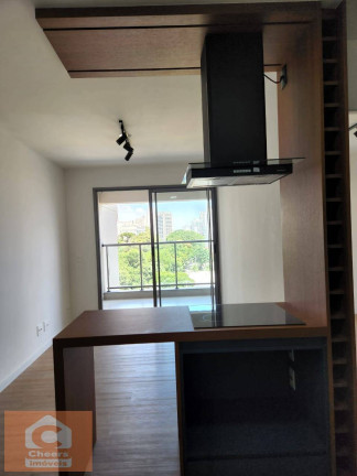 Imagem Apartamento com 1 Quarto para Alugar, 41 m² em Santo Amaro - São Paulo