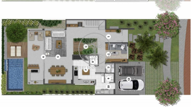 Imagem Casa de Condomínio com 4 Quartos à Venda, 268 m² em Alphaville Dom Pedro - Campinas Imagem Casa de Condomínio com 4 Quartos à Venda, 268 m² em Alphaville Dom Pedro - Campinas