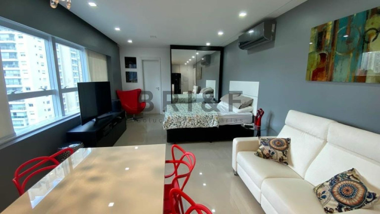 Imagem Apartamento com 1 Quarto à Venda, 40 m² em Brooklin  - São Paulo