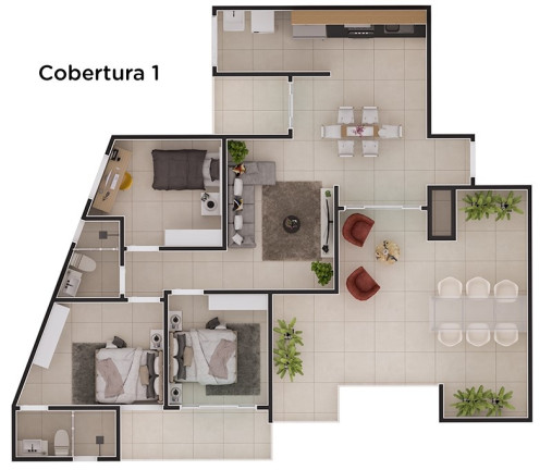Imagem Apartamento com 2 Quartos à Venda, 67 m² em Centro - Itanhaém Imagem Apartamento com 2 Quartos à Venda, 67 m² em Centro - Itanhaém