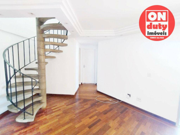 Imagem Cobertura com 3 Quartos à Venda ou Locação, 146 m² em Vila Matias - Santos