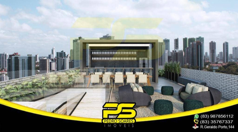 Imagem Apartamento com 3 Quartos à Venda, 120 m² em Tambaú - João Pessoa Imagem Apartamento com 3 Quartos à Venda, 120 m² em Tambaú - João Pessoa