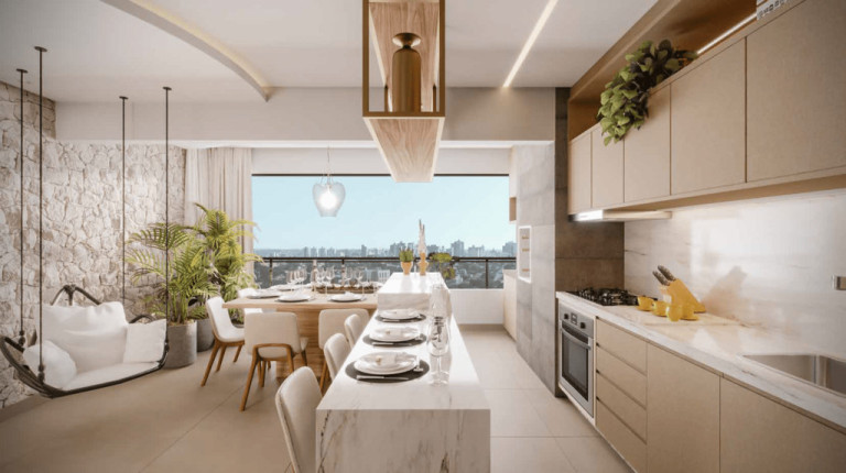 Imagem Apartamento com 1 Quarto à Venda, 64 m² em Setor Marista - Goiânia