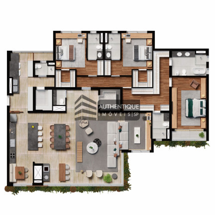 Imagem Apartamento com 4 Quartos à Venda, 248 m² em Moema - São Paulo