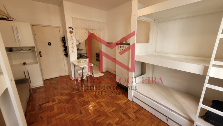 Imagem Kitnet com 1 Quarto à Venda, 30 m² em Pitangueiras - Guarujá