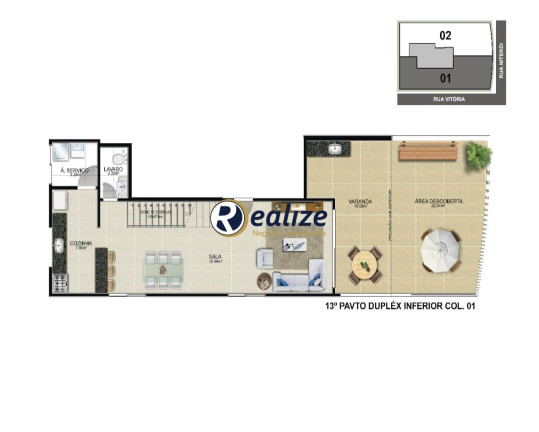 Imagem Imóvel com 3 Quartos à Venda, 101 m² em Praia Do Morro - Guarapari Imagem Imóvel com 3 Quartos à Venda, 101 m² em Praia Do Morro - Guarapari