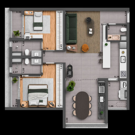Imagem Apartamento com 2 Quartos à Venda, 82 m² em Pinheiros - São Paulo Imagem Apartamento com 2 Quartos à Venda, 82 m² em Pinheiros - São Paulo