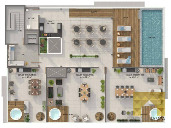 Imagem Apartamento com 2 Quartos à Venda, 53 m² em Bessa - João Pessoa Imagem Apartamento com 2 Quartos à Venda, 53 m² em Bessa - João Pessoa