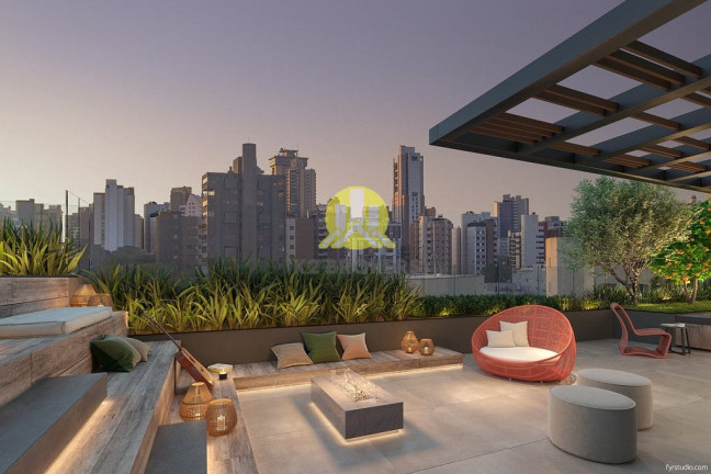 Imagem Apartamento com 1 Quarto à Venda, 53 m² em Batel - Curitiba Imagem Apartamento com 1 Quarto à Venda, 53 m² em Batel - Curitiba