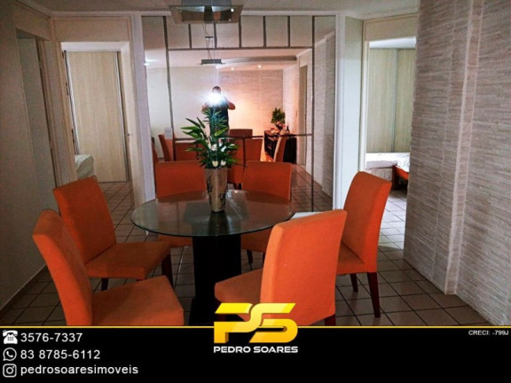 Imagem Apartamento com 3 Quartos à Venda, 126 m² em Manaíra - João Pessoa