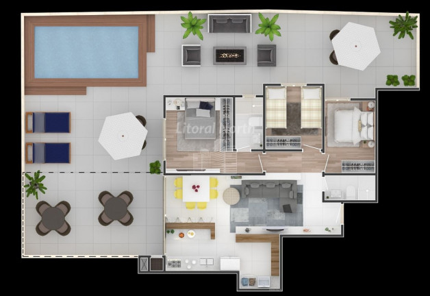 Imagem Apartamento com 3 Quartos à Venda, 115 m² em Fazenda - Itajaí Imagem Apartamento com 3 Quartos à Venda, 115 m² em Fazenda - Itajaí