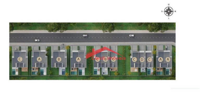 Imagem Sobrado com 3 Quartos à Venda, 133 m² em Glória - Joinville
