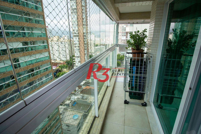 Imagem Apartamento com 3 Quartos à Venda, 127 m² em Gonzaga - Santos