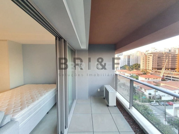 Imagem Apartamento com 1 Quarto para Alugar, 40 m² em Brooklin - São Paulo