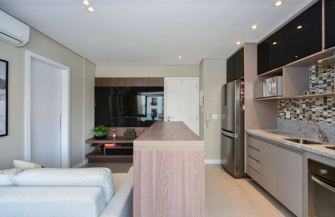 Imagem Apartamento com 1 Quarto à Venda, 38 m² em Brooklin - São Paulo Imagem Apartamento com 1 Quarto à Venda, 38 m² em Brooklin - São Paulo