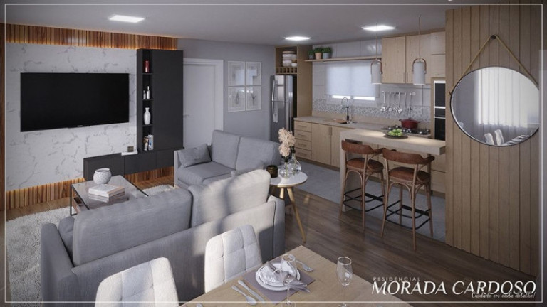 Imagem Apartamento com 1 Quarto à Venda, 55 m² em Dutra - Gramado