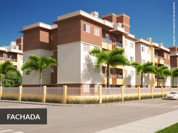 Apartamento com 2 Quartos à Venda, 59 m² em Vargem Grande - Florianópolis
