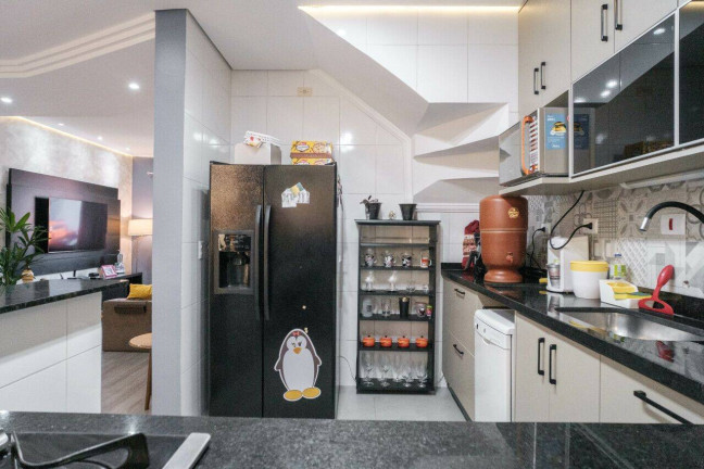 Imagem Casa com 3 Quartos à Venda, 118 m² em Vila Homero Thon - Santo André Imagem Casa com 3 Quartos à Venda, 118 m² em Vila Homero Thon - Santo André