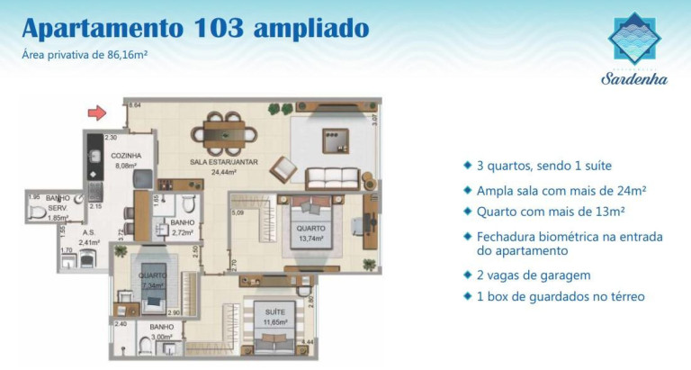 Imagem Apartamento com 2 Quartos à Venda, 172 m² em Recreio Dos Bandeirantes - Rio De Janeiro