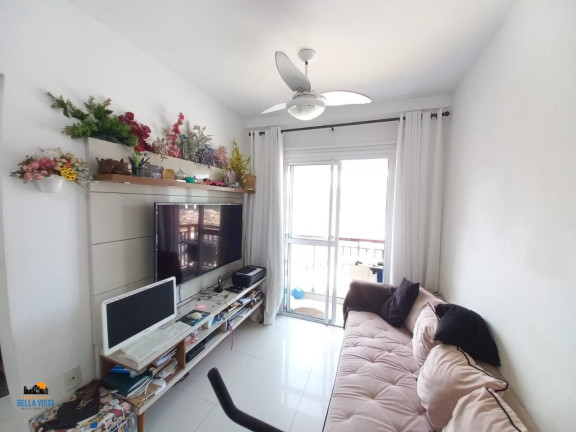 Apartamento com 2 Quartos à Venda,  em Castelo - Santos