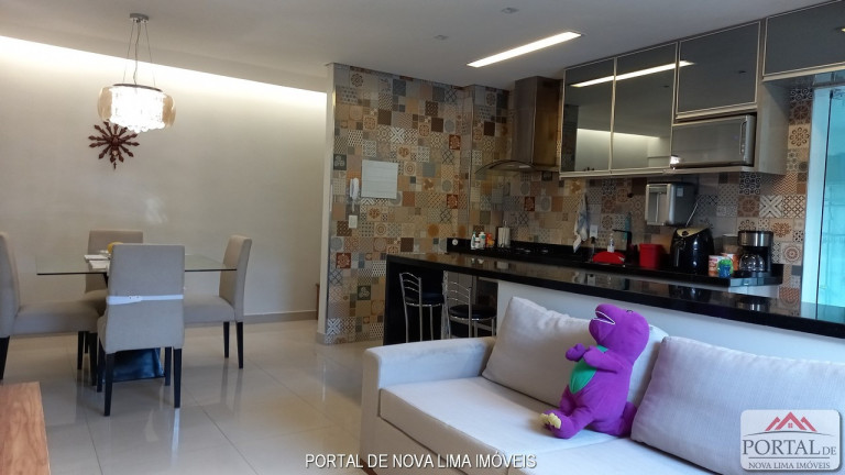 Imagem Apartamento com 3 Quartos à Venda, 100 m² em Oswaldo Barbosa Pena Ii - Nova Lima