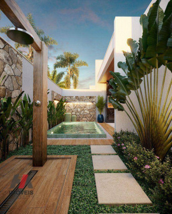 Imagem Casa com 3 Quartos à Venda, 110 m² em Parque Havaí - Eusébio Imagem Casa com 3 Quartos à Venda, 110 m² em Parque Havaí - Eusébio
