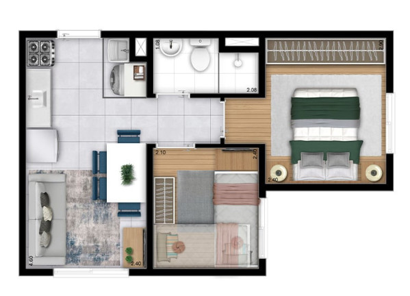 Imagem Apartamento com 2 Quartos à Venda, 34 m² em São Miguel - São Paulo Imagem Apartamento com 2 Quartos à Venda, 34 m² em São Miguel - São Paulo