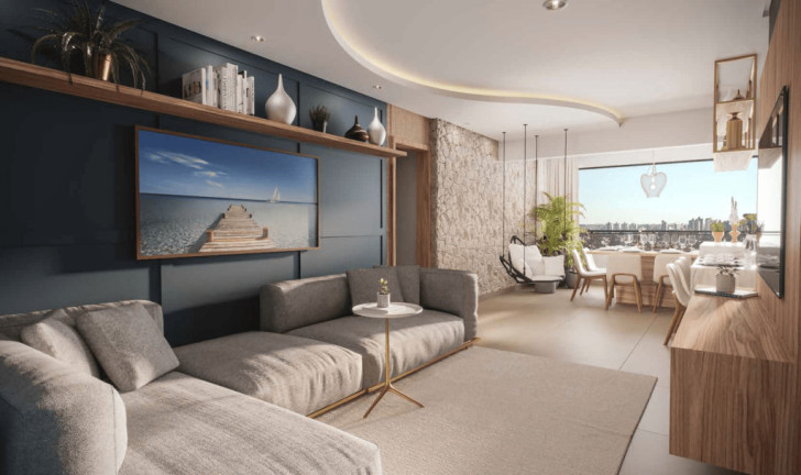 Imagem Apartamento com 1 Quarto à Venda, 64 m² em Setor Marista - Goiânia