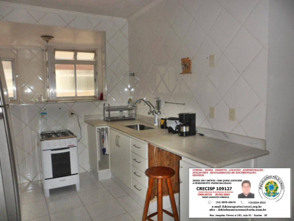 Imagem Apartamento com 3 Quartos à Venda, 130 m² em José Menino - Santos