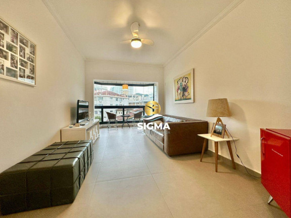 Apartamento com 2 Quartos à Venda, 75 m² em Jardim Astúrias - Guarujá