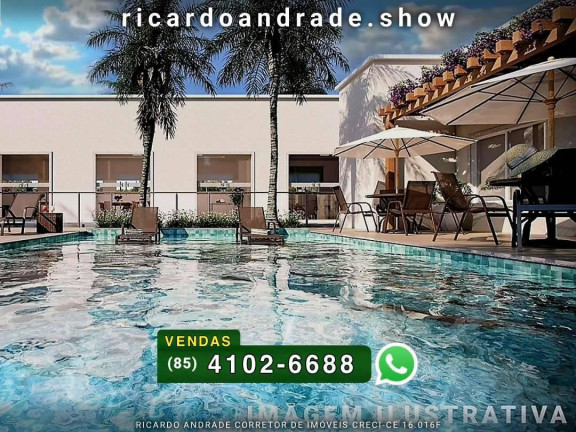 Imagem Apartamento com 2 Quartos à Venda, 54 m² em Cocó - Fortaleza Imagem Apartamento com 2 Quartos à Venda, 54 m² em Cocó - Fortaleza