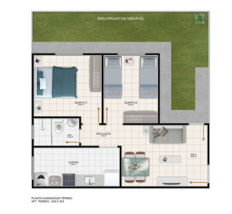 Imagem Apartamento com 2 Quartos à Venda,  em Mangabeira - Feira De Santana