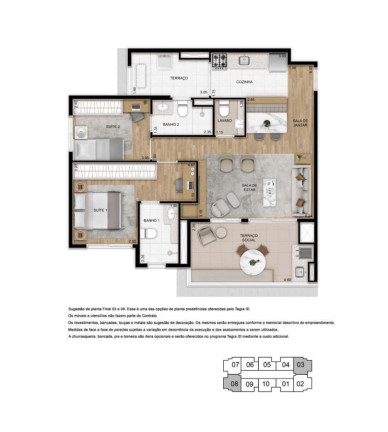 Imagem Imóvel com 2 Quartos à Venda, 63 m² em Vila Cruzeiro - São Paulo