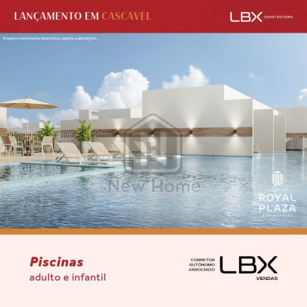 Imagem Imóvel com 2 Quartos à Venda, 54 m² em Cancelli - Cascavel