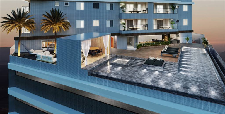 Imagem Apartamento com 2 Quartos à Venda, 71 m² em Guilhermina - Praia Grande