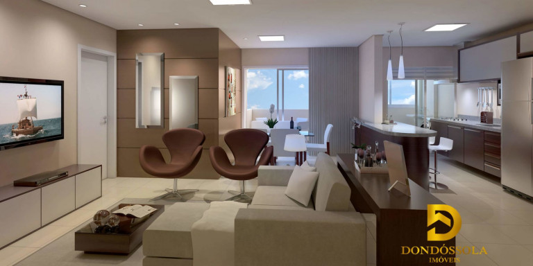 Imagem Apartamento com 3 Quartos à Venda, 92 m² em Centro - Criciúma