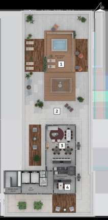 Imagem Imóvel com 1 Quarto à Venda, 30 m² em Campo Comprido - Curitiba Imagem Imóvel com 1 Quarto à Venda, 30 m² em Campo Comprido - Curitiba